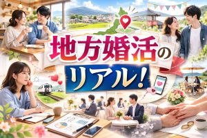 地方婚活のリアル！都会とは違う出会い方＆年齢別の正しい婚活戦略
