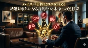 ハイスペ男性はココを見る！結婚対象外になる行動5つと本命への逆転術