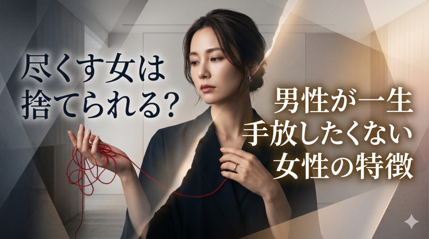 尽くす女は捨てられる？男性が一生手放したくない女性の特徴と心理学