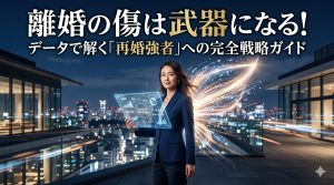 離婚の傷は武器になる！データで解く「再婚強者」への完全戦略ガイド