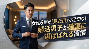 女性6割が「見た目」で足切り！婚活男子が確実に選ばれる5つの絶対習慣