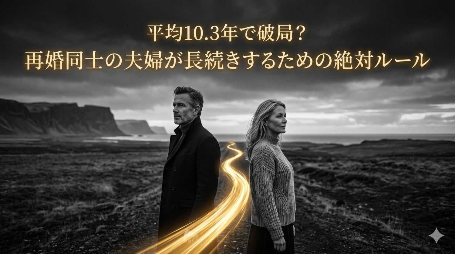 平均10.3年で破局？再婚同士の夫婦が長続きするための絶対ルール