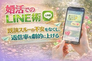 婚活でのLINE術｜既読スルーの不安をなくし、返信率を劇的に上げるコツ