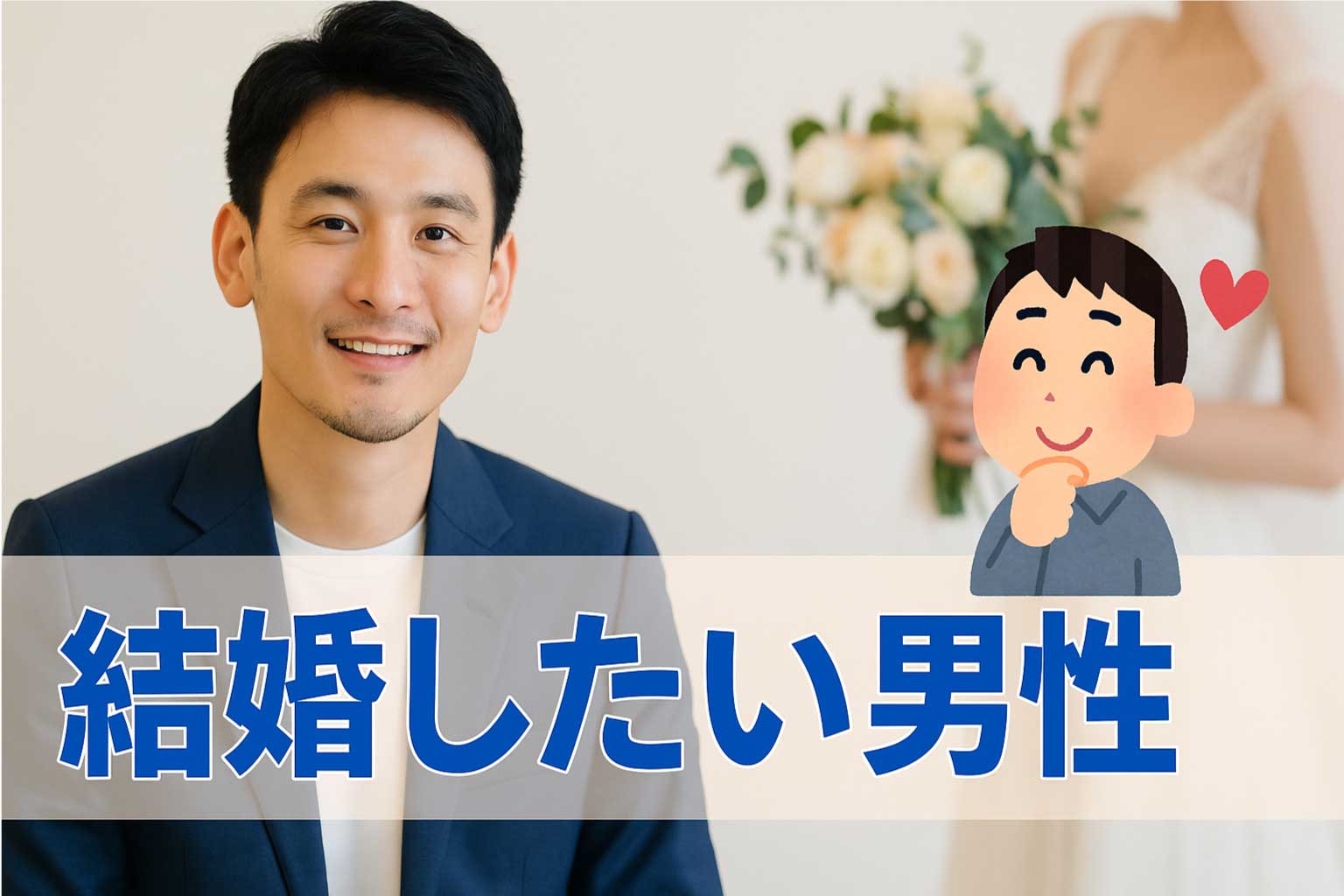 結婚したい男性が今すぐやるべき3つのこと