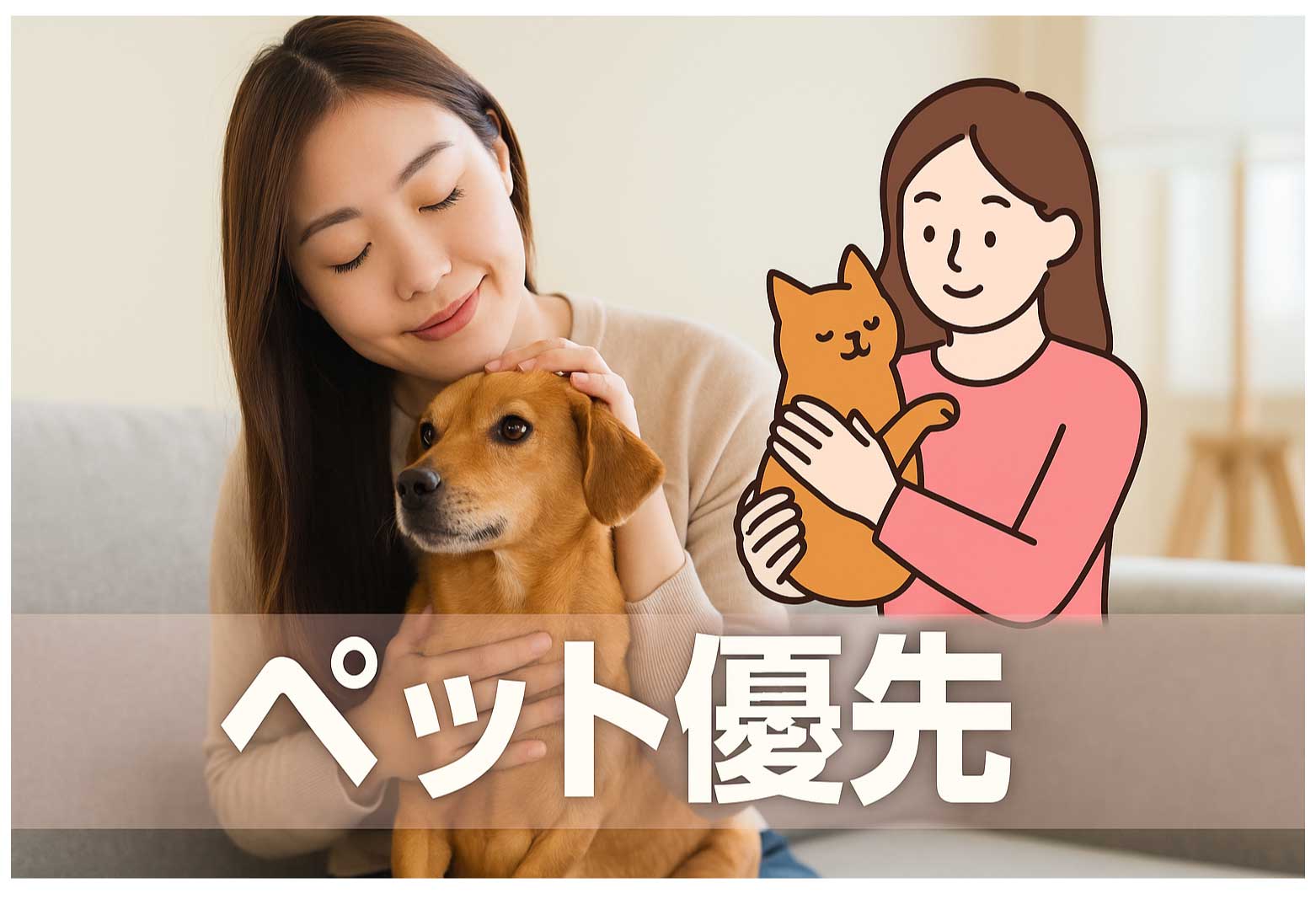 ペットのためにも結婚生活を考える：長期視点でのパートナー選び