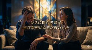 レスに悩む夫婦が再び親密になるための方法｜孤独な夜を終わらせる心理学と4つのステップ