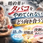 「婚約者がタバコをやめてくれない…」責めずに解決する伝え方と見切り時