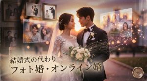費用を抑える！結婚式の代わりの「フォト婚・オンライン婚」