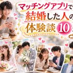 アプリ婚は当たり前？マッチングアプリで結婚した人の体験談10選