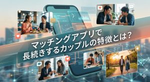 マッチングアプリで長続きするカップルの特徴とは？すぐ別れる人との違い