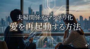 夫婦関係がマンネリ化した時のリフレッシュ法｜愛を再起動する「4つの行動」とNG習慣