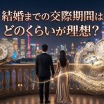 結婚までの交際期間はどのくらいが理想？平均年数と見極め方