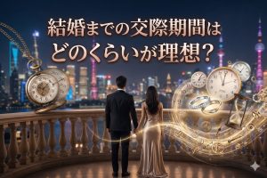 結婚までの交際期間はどのくらいが理想？平均年数と見極め方