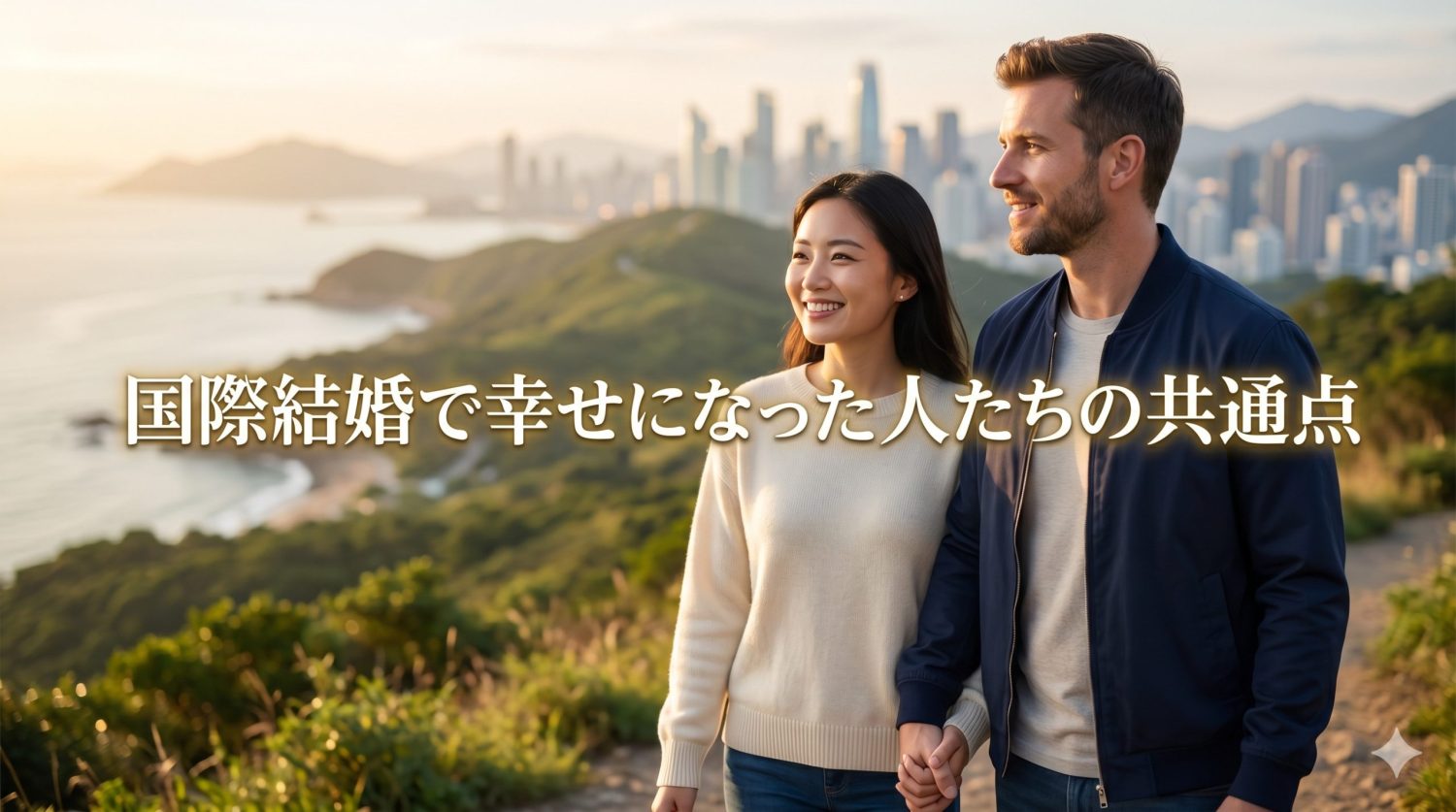 言葉や文化の壁はどうする？国際結婚で幸せになった人たちの共通点