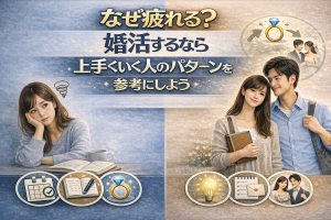 婚活がうまくいく人の特徴4選｜成功する人の考え方と行動パターン