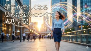 婚活が楽しくなる思考法を身につけて成功する！疲れないマインド術