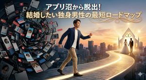 アプリ沼から脱出！結婚したい独身男性の最短ロードマップ