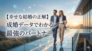 【幸せな結婚の正解】既婚者100人の本音と成婚データでわかる最強のパートナー