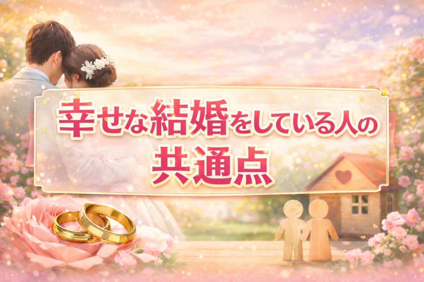 幸せな結婚をしている人の共通点5選！「長続きする夫婦」の決定的な違いとは？