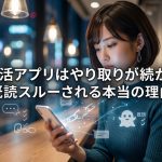 なぜ婚活アプリはやり取りが続かない？既読スルーされる本当の理由