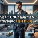 年収が高くてもNG！結婚できない男性の致命的な特徴と「選ばれる男」の戦略