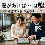 「愛があれば…」は嘘！結婚前に確認すべきお金のチェックリスト