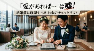 「愛があれば…」は嘘！結婚前に確認すべきお金のチェックリスト