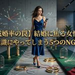 【成婚率の罠】結婚に焦る女性が無意識にやってしまう5つのNG行動