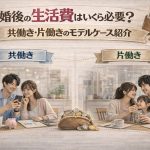 結婚後の生活費はいくら必要？共働き・片働きのモデルケース紹介