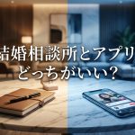 結婚相談所とアプリ、どっちがいい？違いとメリットを徹底比較
