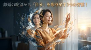 離婚の絶望から「自分」を取り戻す3つの習慣！心理学で立ち直る