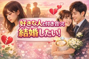 好きな人と付き合って結婚する方法とは？報われない恋から抜け出す心理学