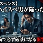 【実録サスペンス】婚活ハイスペ男が陥った罠！交際直前で必ず破談になる衝撃の理由