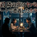 【実録】隣の席にヤバい影！婚活デートで遭遇したホラー体験と対策